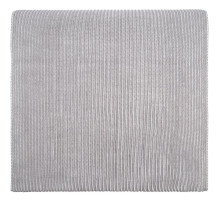 Шарф Nobilis, белый с серым