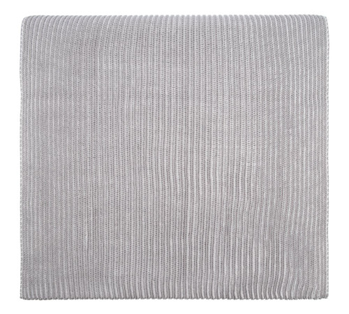 Шарф Nobilis, белый с серым