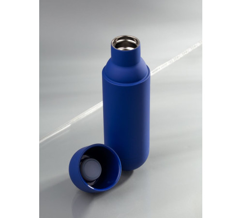 Термос Tubula Soft Touch, синий