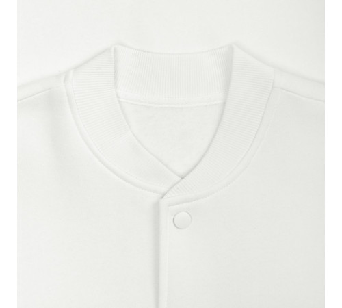 Бомбер унисекс AtmosWear, молочно-белый