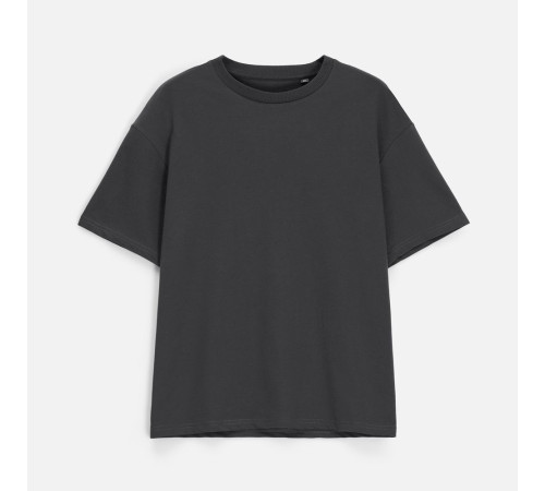 Футболка унисекс Durington, темно-серая (графит)