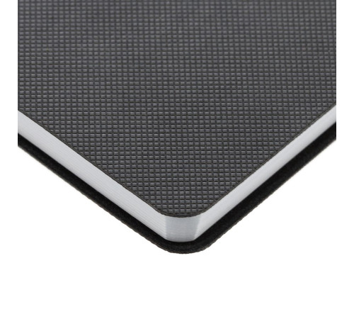 Ежедневник Knit, недатированный, темно-серый