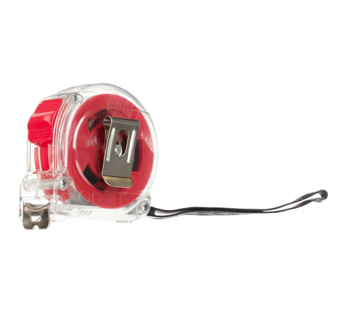 Рулетка Selvaksi, 5 м, красная