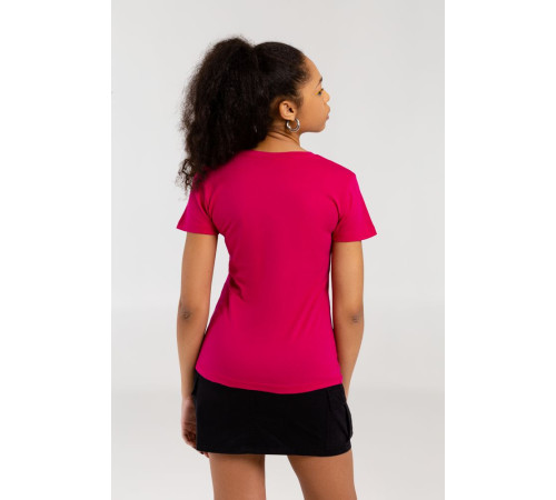 Футболка женская «Меламед. The Beatles», ярко-розовая (фуксия)