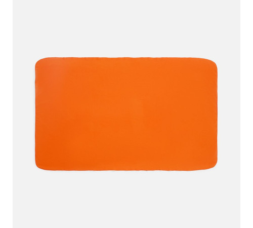 Флисовый плед Warm&Peace, оранжевый