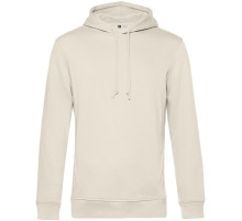 Толстовка с капюшоном унисекс BNC Inspire (Organic), молочно-белая