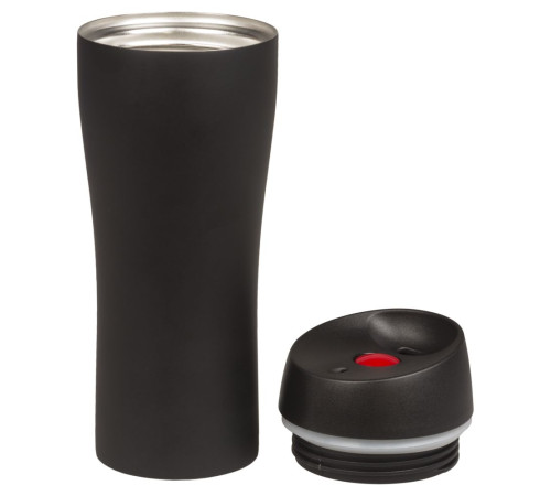 Термостакан Solingen, вакуумный, герметичный, черный