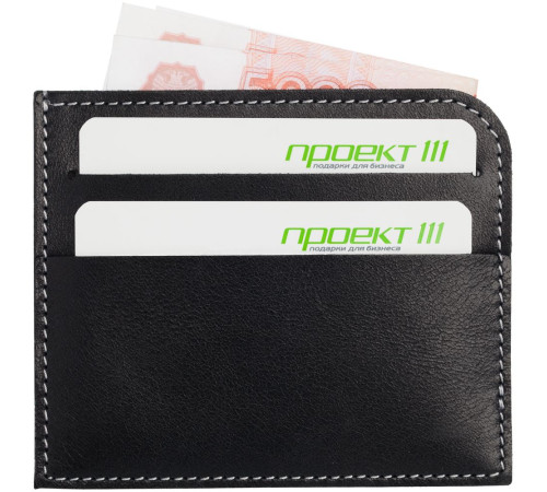 Чехол для карточек Apache, черный