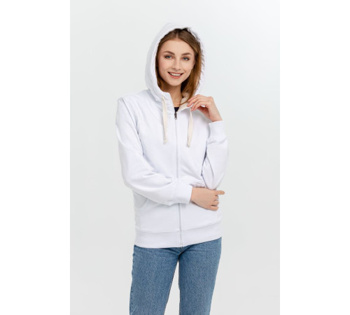 Толстовка на молнии Kulonga Sherpa, белая