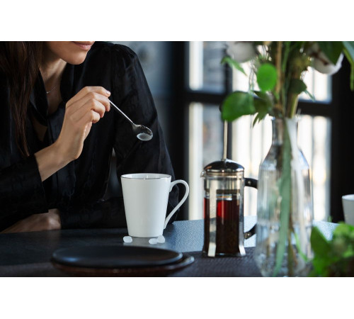 Кружка Select, белая с золотистой отводкой