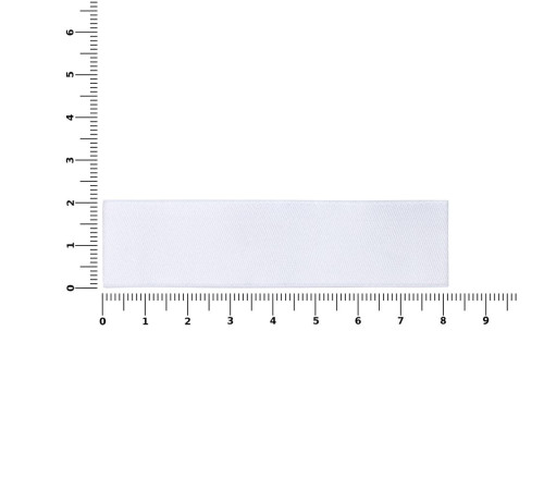 Лейбл тканевый Epsilon, S, белый