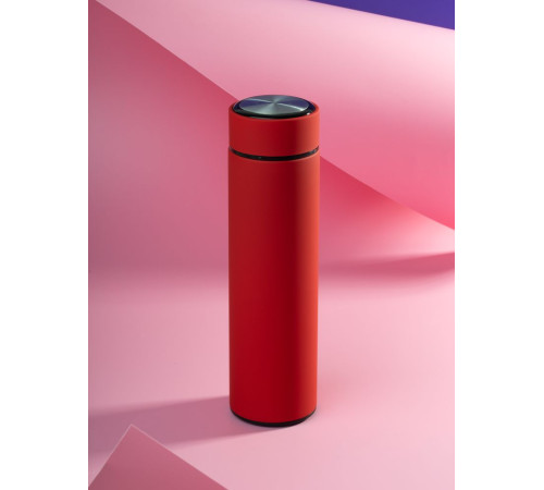 Термос с ситечком Percola, красный