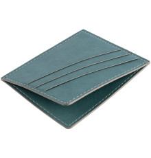 Чехол для карточек Petrus, голубой