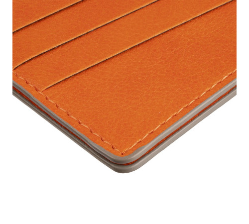 Чехол для карточек Petrus, оранжевый