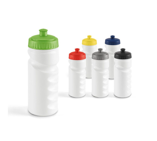 Бутылка для велосипеда Lowry, белая с черным