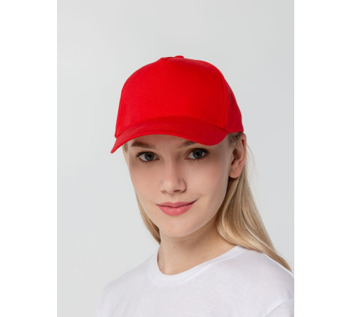 Бейсболка Promo, красная