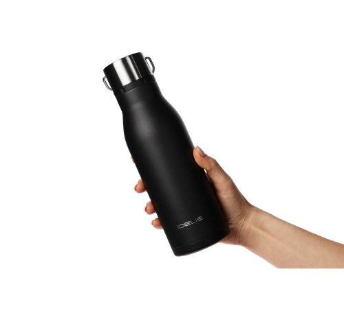 Термобутылка Tabenodo, черная