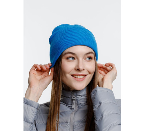 Шапка Urban Flow, ярко-голубая