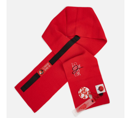 Шарф Urban Flow, красный