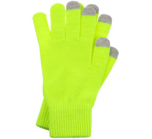 Перчатки сенсорные Urban Flow, салатовые неон