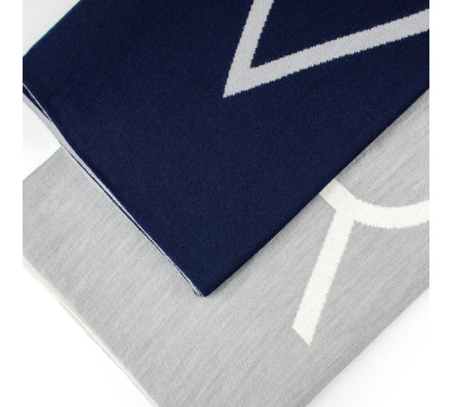 Шарф Bereg, молочный с серым