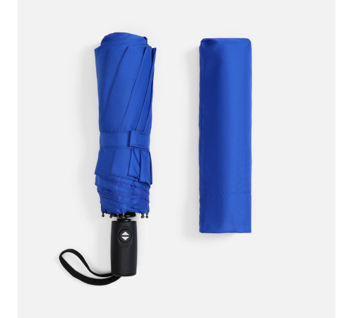 Складной зонт Dome Double с двойным куполом, синий