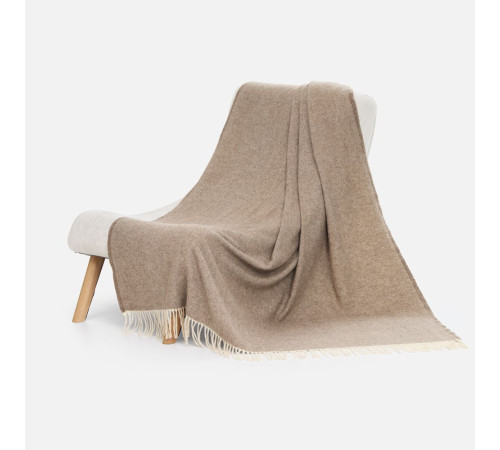 Плед Barolo, бежевый