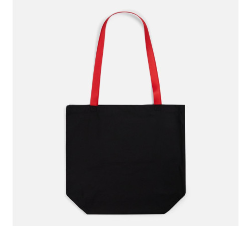 Шопер B5, черный с красными ручками