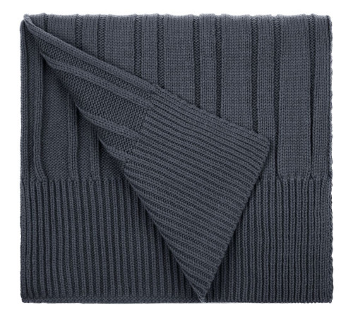 Шарф Knit Beat, серый (графит)