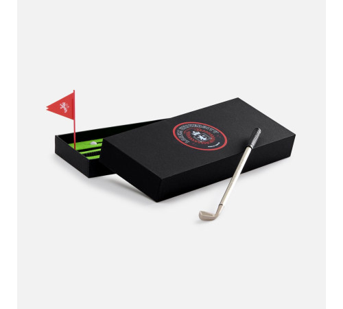 Настольный мини-гольф Golfink, черный с зеленым яблоком