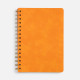 Ежедневник Spiral, недатированный, оранжевый