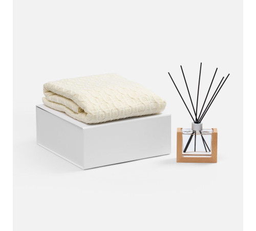 Коробка складная Quadra Fold, белая