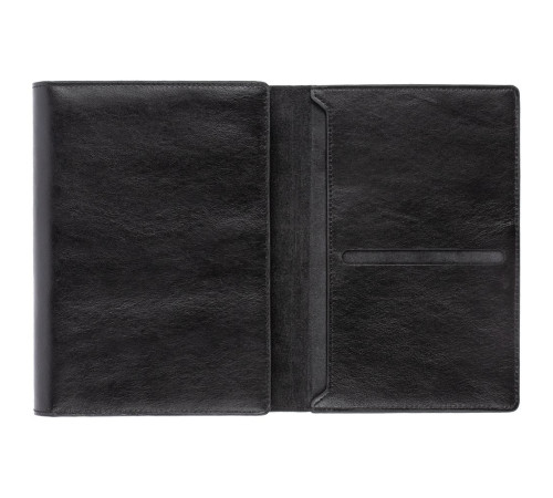 Ежедневник-портфолио Napoli, недатированный, черный