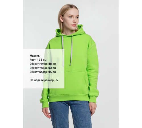 Толстовка с капюшоном Kirenga Heavy, зеленое яблоко