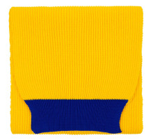 Шарф Snappy, желтый с синим