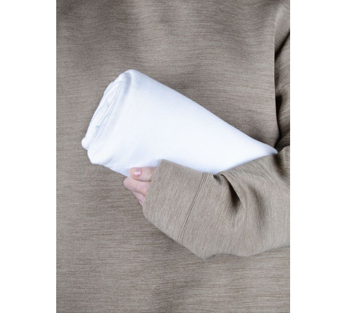 Флисовый плед Warm&Peace, белый