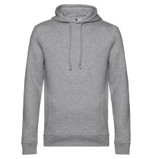 Толстовка с капюшоном унисекс BNC Inspire (Organic), серый меланж