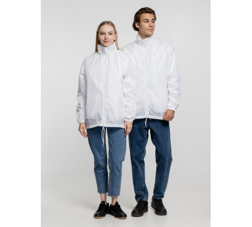 Ветровка унисекс Shift, белая