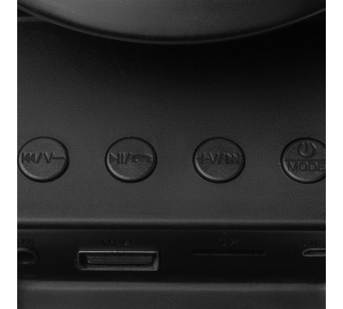 Лампа-колонка со световым будильником dreamTime, ver.2, черная