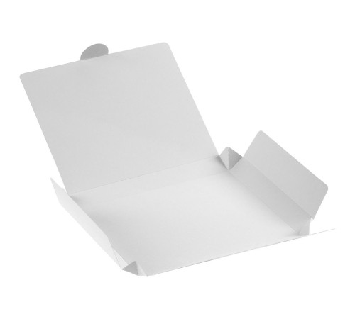 Коробка самосборная Flacky, серебристая