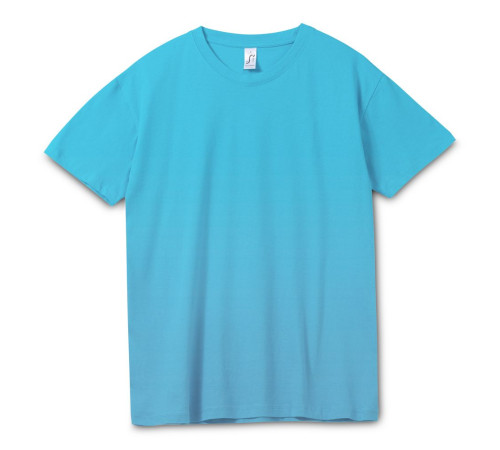 Футболка унисекс Regent 150, бирюзовая