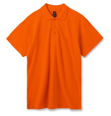 Рубашка поло мужская Summer 170, оранжевая