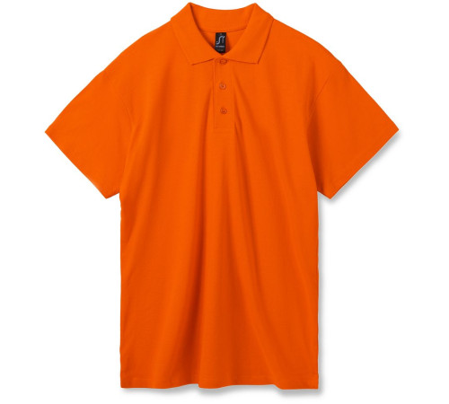 Рубашка поло мужская Summer 170, оранжевая