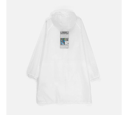 Дождевик Rainman Zip Pro, белый