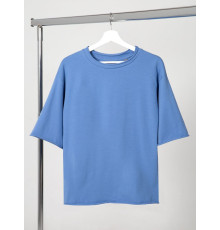 Футболка оверсайз Vozduh 2.0, синяя