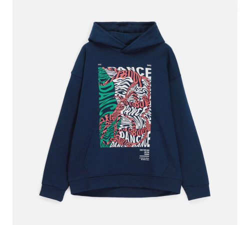 Худи оверсайз унисекс Outshine, темно-синее