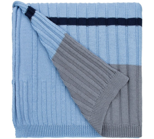 Плед Friolenta, синий с голубым