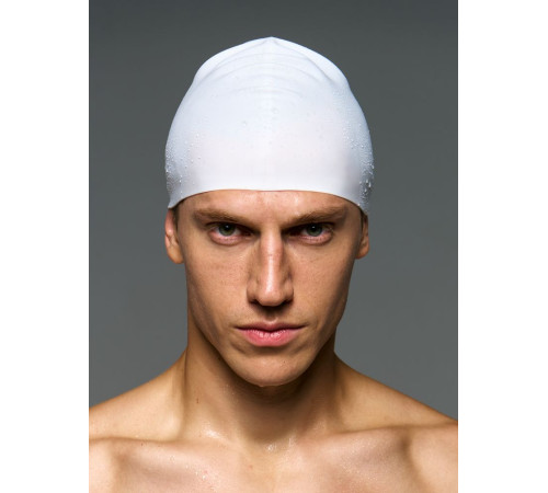 Шапочка для плавания Aquasana, белая