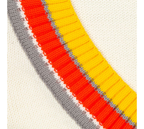 Жилет оверсайз унисекс Cornell в сумке, молочно-белый