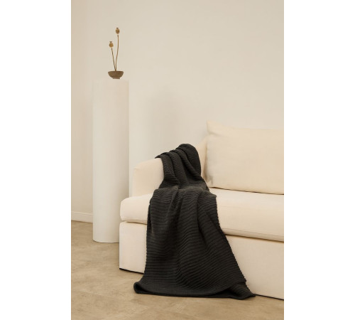 Плед Quill, темно-серый